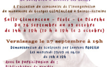 2 octobre 2021 : " Les 100 ans de l’inauguration du monument Clemenceau à Sainte-Hermine"